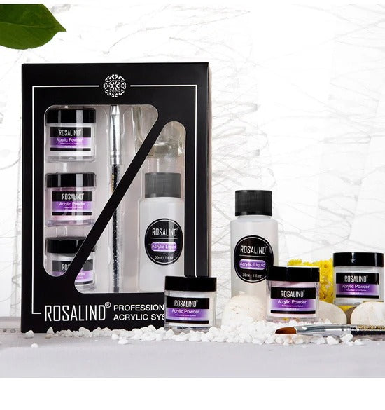 Nail Powder Acrylic System Kit Professional Nail Art Tool Set