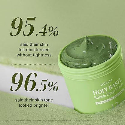 P.CALM Holy Basil Bubble Deep Mask