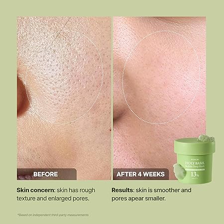 P.CALM Holy Basil Bubble Deep Mask